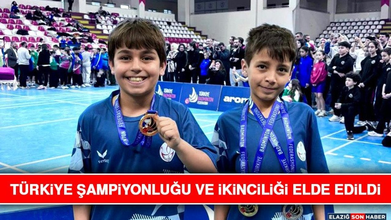 Türkiye Şampiyonluğu ve İkinciliği Elde Edildi