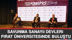 Savunma Sanayii Devleri Fırat Üniversitesinde Buluştu