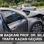 HAZARSAM Başkanı Prof. DR. Bilal Çoban Trafik Kazası Geçirdi