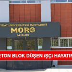 Üzerine Beton Blok Düşen İşçi Hayatını Kaybetti