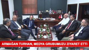 Armağan Turhan, Medya Grubumuzu Ziyaret Etti