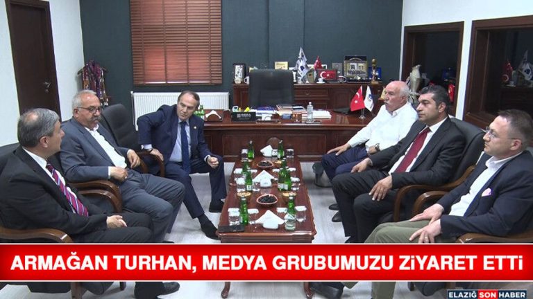 Armağan Turhan, Medya Grubumuzu Ziyaret Etti