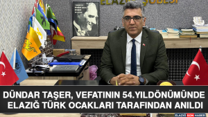 Dündar Taşer, Vefatının 54. Yıldönümünde Elazığ Türk Ocakları Tarafından Anıldı